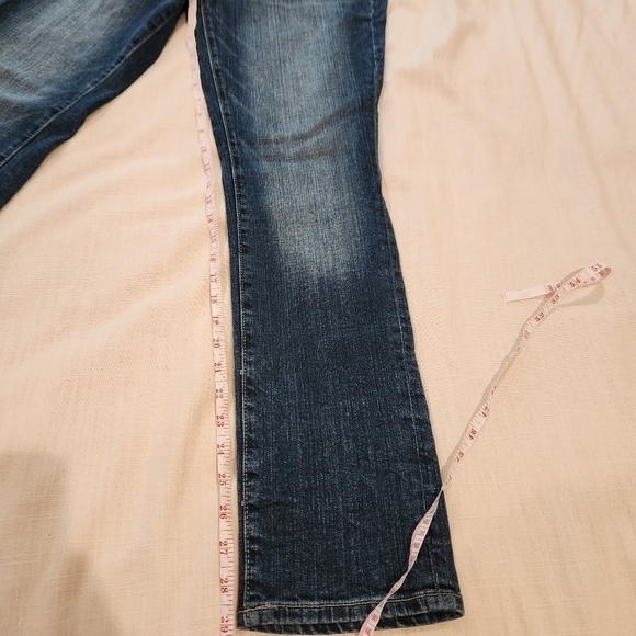 Gap Jeans midrise y2k skinny dark wash womens size 10 - Picture 3 of 9